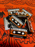 Monster Mash Cassette Enamel Pin