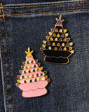 Ceramic Tree Lapel Pin